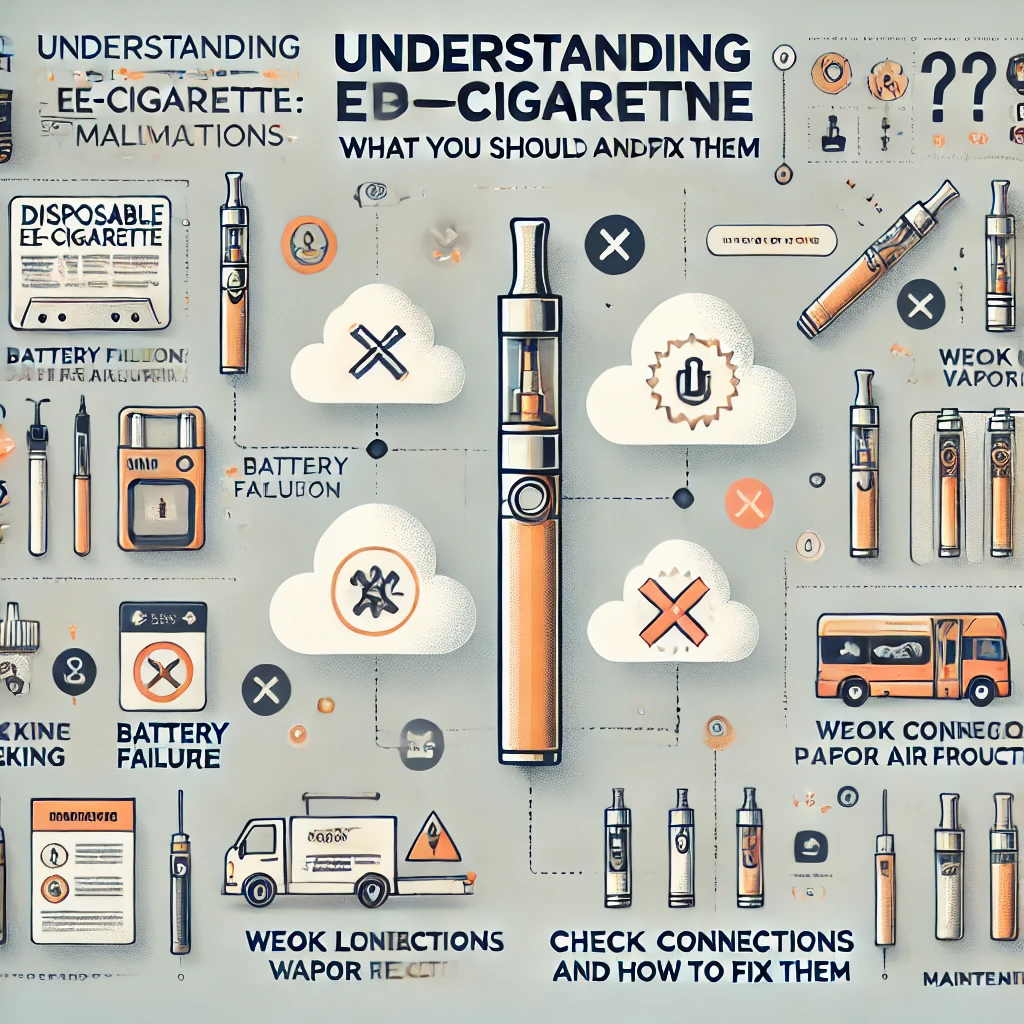 Probleme mit deiner E-Zigarette? Hier findest du Lösungen!