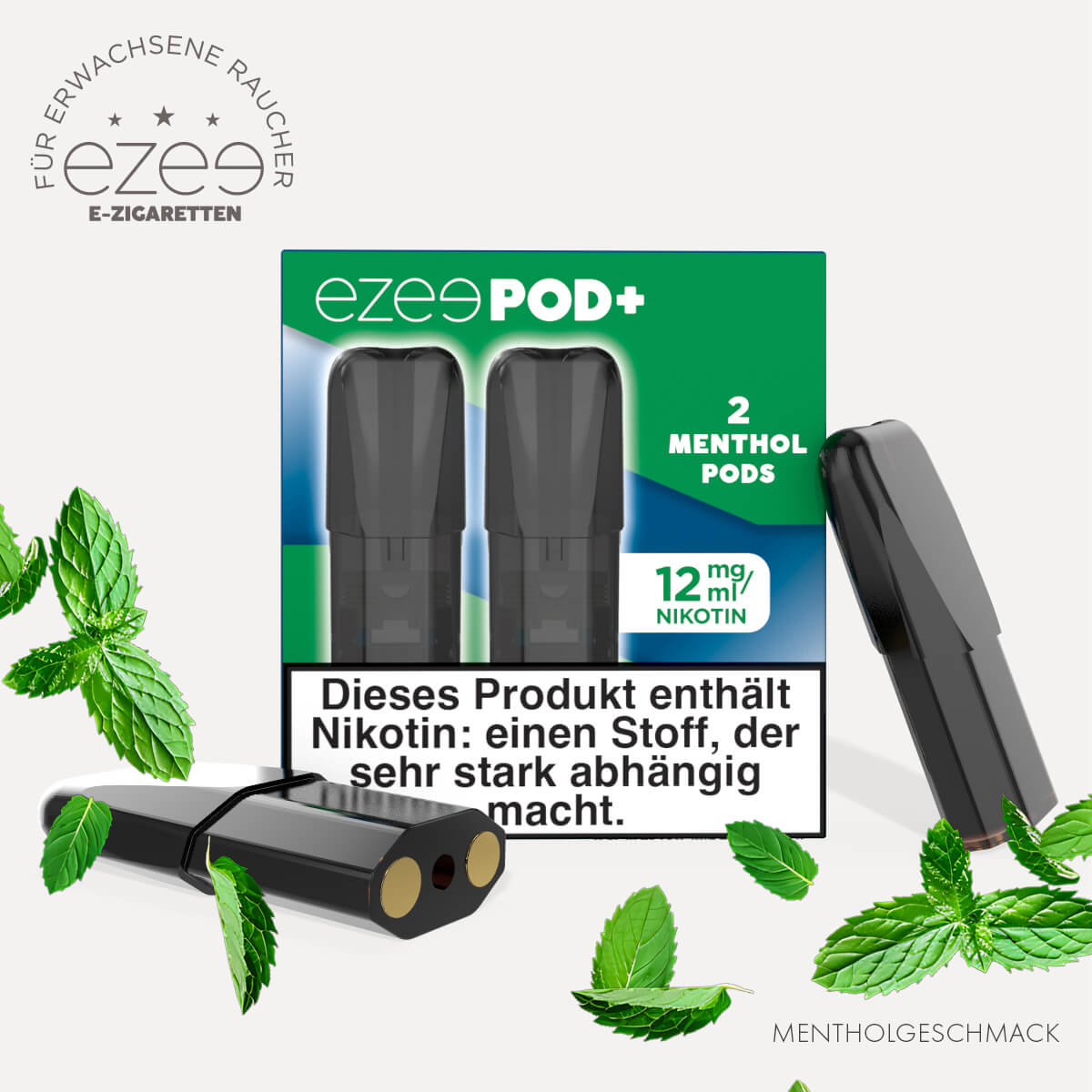 Pod+ Pods Menthol 12 mg